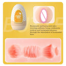 Portable Mini Masturbation Egg Cup Realistic Vagina Penis Massager Sex Toys for Men Adult 18+ Realistic Vagina Anus Stimulator