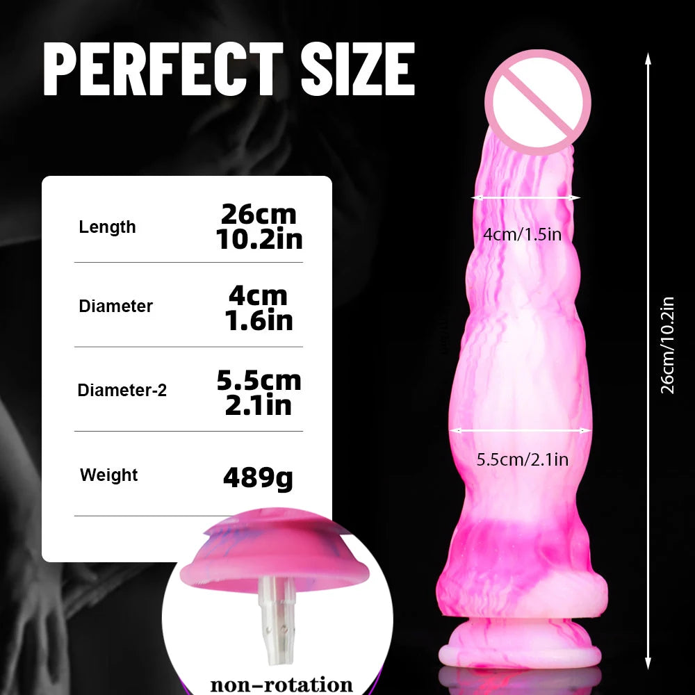 FREDORCH Silicone Anal Dildos for Vac-u-Lock Sex Machine Animal dildos Realistic Adult Masturbation big Horse Dildo No rotation
