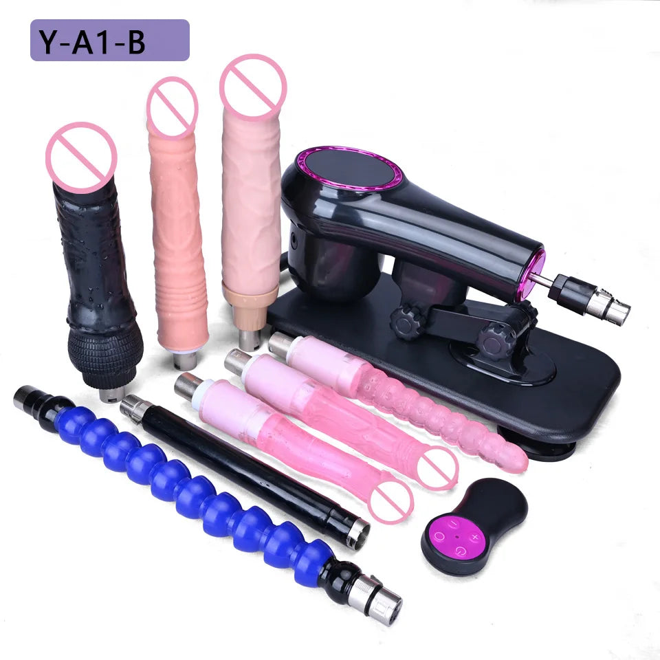 ROUGH BEAST NEW Automatic Wireless Sex Machine for Woman.Remote Control Sex Toys,Adult Dildo Vibrator,Adjustable Stretch