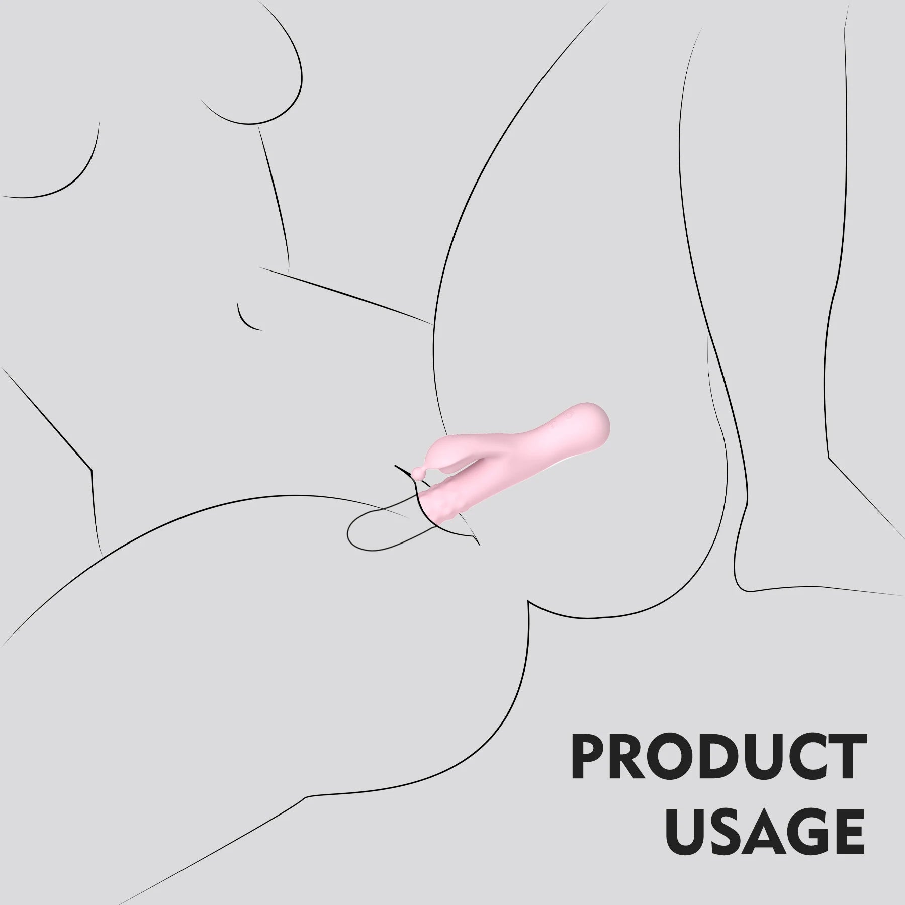 Powerful vibrator, vaginal massager, female stimulation vibrator, tongue licking rabbit, orgasm toy, female 18, thrusting vibrat