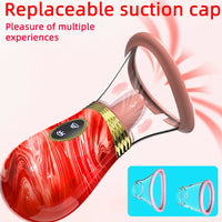 1pc Powerful Sucking Vibrators for Women Sucker Oral Vacuum Clitoris Nipple Stimulator Massager Goods for Adults 18 Sex Toys