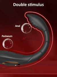 Male Sex Toys Rotating Anal Vibrator Prostate Massager Dual Penis Ring Cock Rings Anal Butt Plug Vibrators Anal Toys for Men 18+