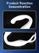 Male Sex Toys Rotating Anal Vibrator Prostate Massager Dual Penis Ring Cock Rings Anal Butt Plug Vibrators Anal Toys for Men 18+