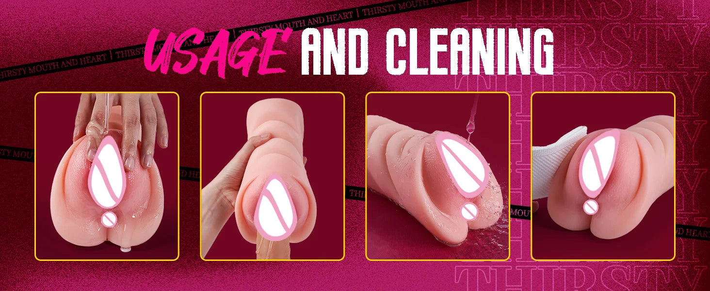 Pocket Pusssy for Men Silicone Vagina Anal Realistic Masturbator Sex Toys For Sex Machine Jerkmate Adult toys Sex shop