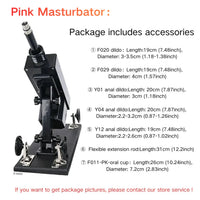 ROUGH BEAST Sex Machine for Women Automatic Men Hand Free Masturbation Machine With 3XLR Dildos Attachments Telescopic Sex Toys