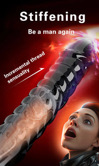 Male Enlargement Delay Vibrators  Penis Sleeve Extensions Condom Cock Ring Vibrating Clits Massager Sexy Adult Sex Toys For Men