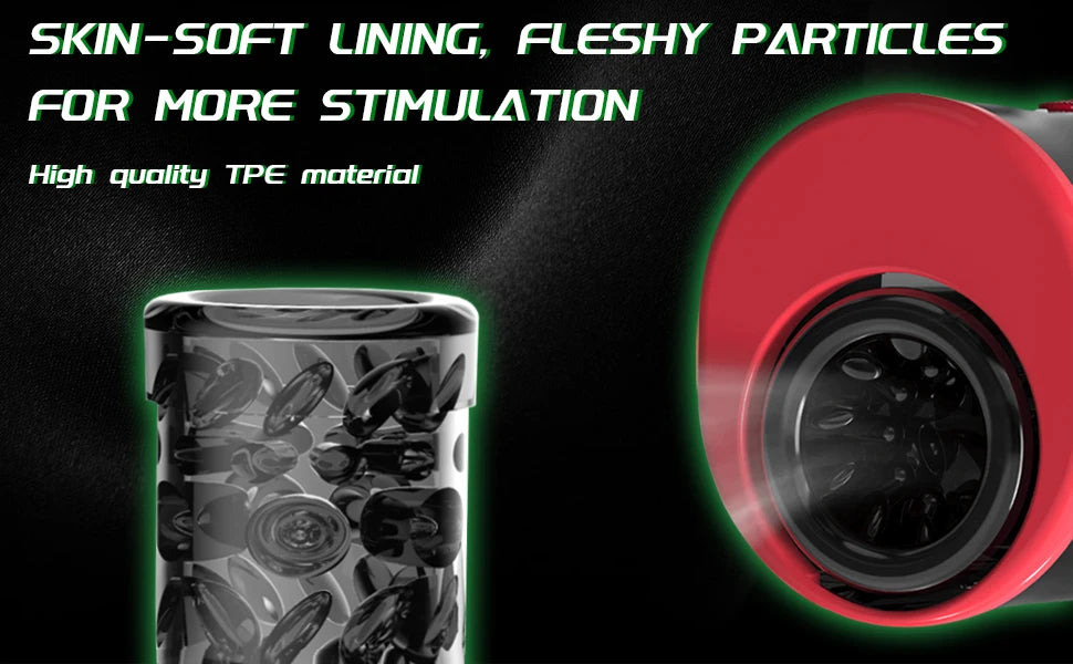 APP Control Automatic Thrusting Vibration Male Masturbators Cup,Wearable Strap Hands Free Masturbator Cup,Adult Sex Toys for Men