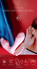 Adult 18 Toy For Women 3 IN 1 Vaginal Sucking Vibrator Dildo Couple Masturbator Anal Clitoris Sucker Stimulator Sex Machine