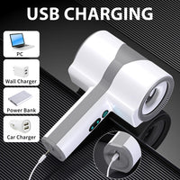 Male Masturbation Cup Handle Design Dual-sleeve Automatic Telescopic Rotating Vibrating Blowjob Sex Toys Penis Stroker For Men