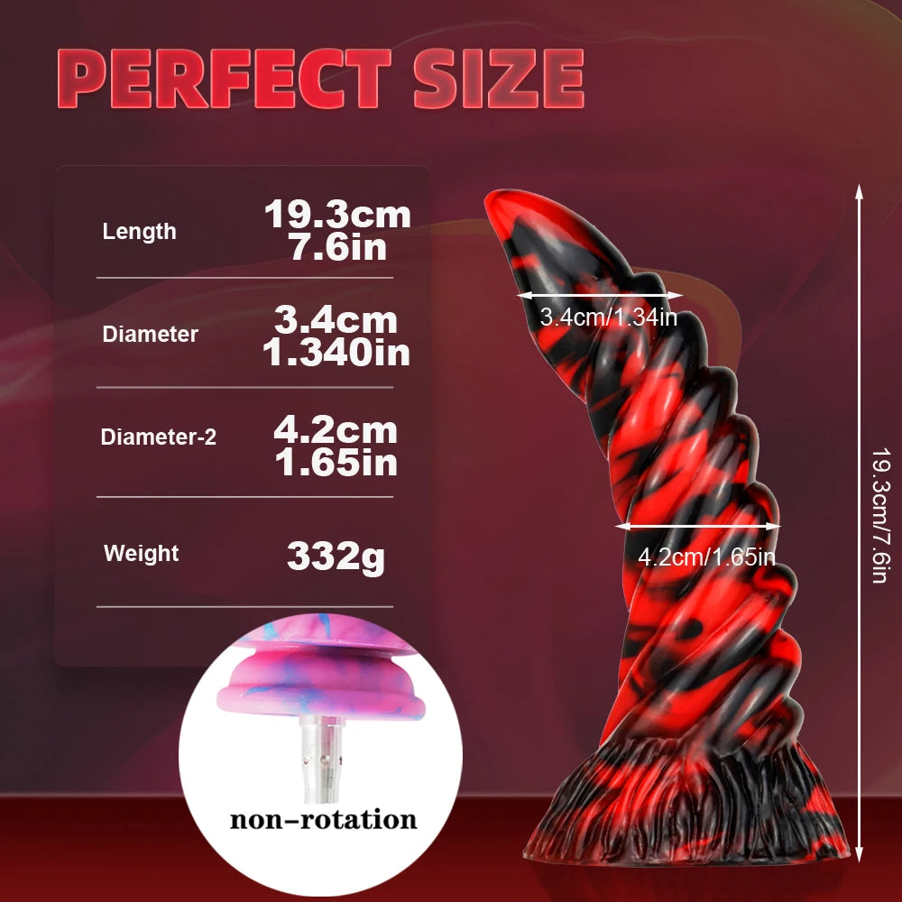 FREDORCH Silicone Anal Dildos for Vac-u-Lock Sex Machine Animal dildos Realistic Adult Masturbation big Horse Dildo No rotation