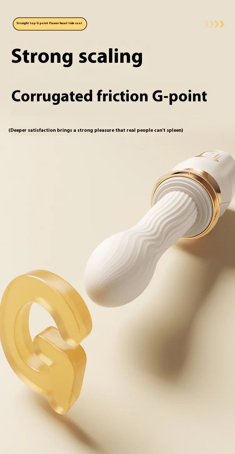 Automatic Telescopic Thrust Gun Vibrator Women Sex Toys Adult Sex Machine Dildo Rechargeable Silicone Vibrator Female Sex Machin