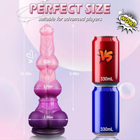 Realistic Dildo Double-Knot Artificial Penis Unisex Masturbator Anal Plug Immersive Experience Couples' Adult Novelty Sex Toys