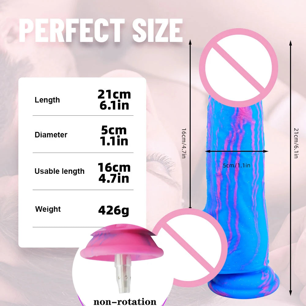 FREDORCH Silicone Anal Dildos for Vac-u-Lock Sex Machine Animal dildos Realistic Adult Masturbation big Horse Dildo No rotation