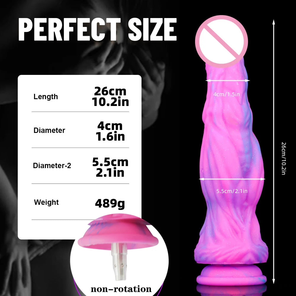 FREDORCH Silicone Anal Dildos for Vac-u-Lock Sex Machine Animal dildos Realistic Adult Masturbation big Horse Dildo No rotation