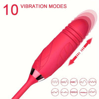 Rose Vibrator Egg For Women Clitoris Suction Stimul Nipple Vagina Sucker Dildo Masturbators Sex Toys For Adults 18 Masturbator