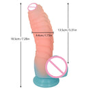 Luminous Silicone Material Dildos Fluorescent Fake Penis Big Dick Male Genitalia Sex Toy For 18 Adult Women Wife Gift Girlfriend