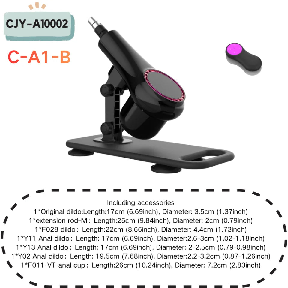 ROUGH BEAST NEW Automatic Wireless Sex Machine for Woman.Remote Control Sex Toys,Adult Dildo Vibrator,Adjustable Stretch