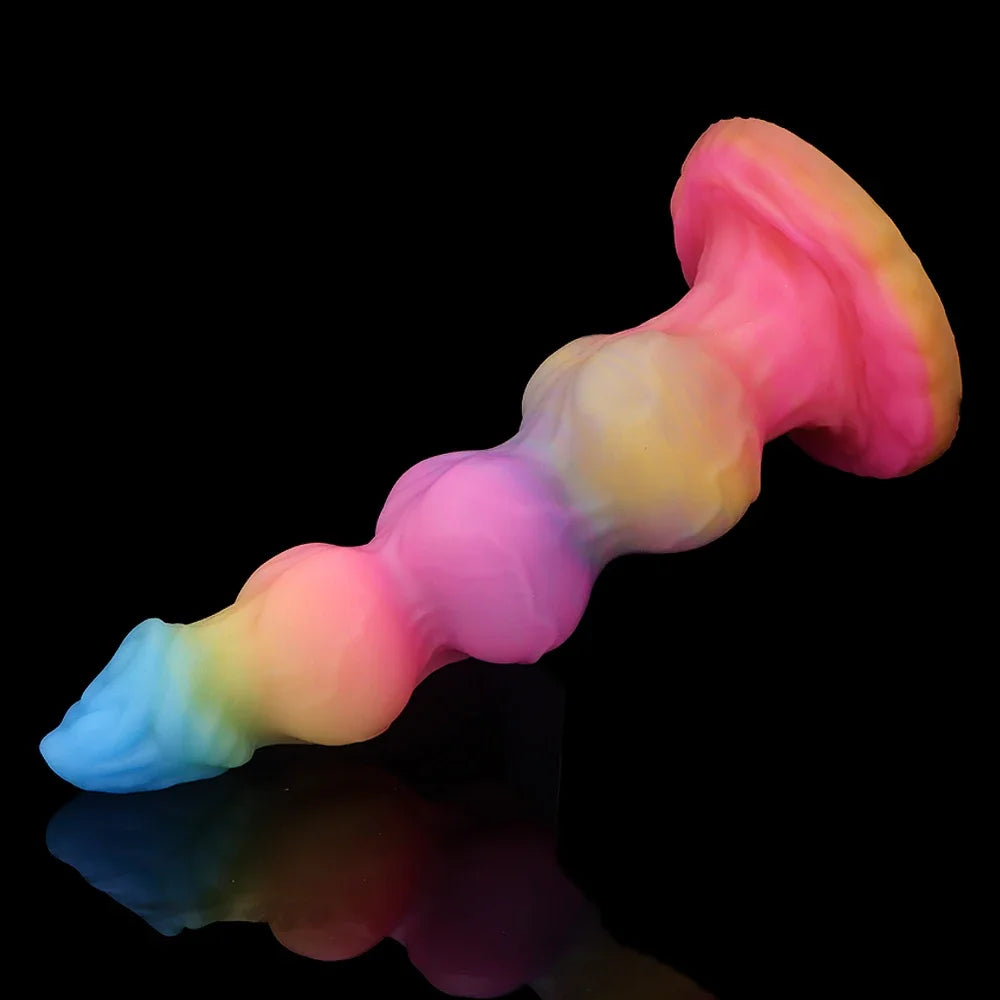 Dog Dildos Women Sex Toys Realistic Dildo Fake Animal Penis Silicone Anal Beads Plug G-spot/prostate Massage Huge Anal Dildo