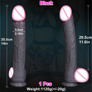 Realistic Soft Fake Penis 14 Inches Long Double Silicone Dildo Male Genitals Masturbation Suction Cup Cock Woman Anal Sex Toy