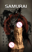 JYBL Warrior Platinum Soft Plug Dildos Silicone Sex Toys for Couples Unisex Phthalate-Free Vibrating