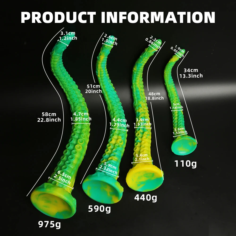 Super Long Soft Silicone Dildo Monster Anal Plug Huge Octopus Tentacles Masturbate Anus Stimulate Adult Sex Toy Sex Tool Product