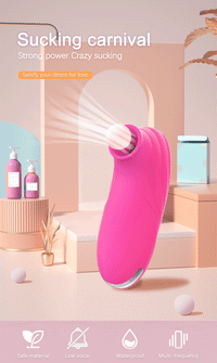 Clit Sucker Vibrator Vacuum Sucking Vibrating Clitoris Nipples Stimulator Female Masturbator Adult Goods Sex Toy for Women