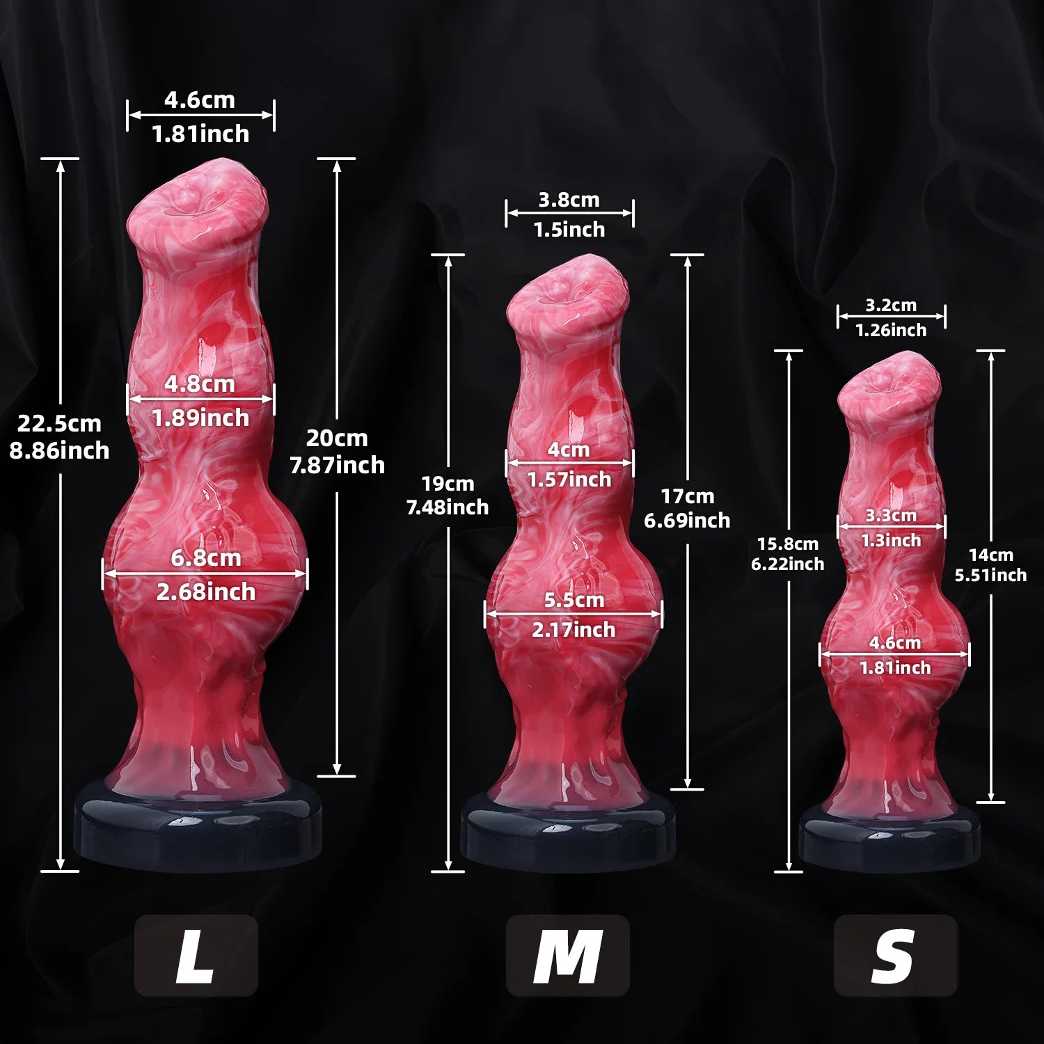 Monster Anal Dildo Anus Penis Stimulation Female Adult Sex Toys for Women Men Anal Plug Real Dog Dildos Butt Plug Soft Animal