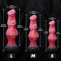 Monster Anal Dildo Anus Penis Stimulation Female Adult Sex Toys for Women Men Anal Plug Real Dog Dildos Butt Plug Soft Animal