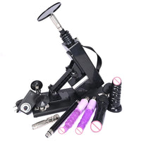 ROUGH BEAST Sex Machine for Women Automatic Men Hand Free Masturbation Machine With 3XLR Dildos Attachments Telescopic Sex Toys