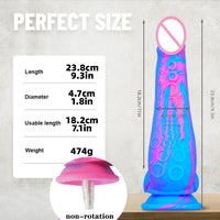 FREDORCH Silicone Anal Dildos for Vac-u-Lock Sex Machine Animal dildos Realistic Adult Masturbation big Horse Dildo No rotation