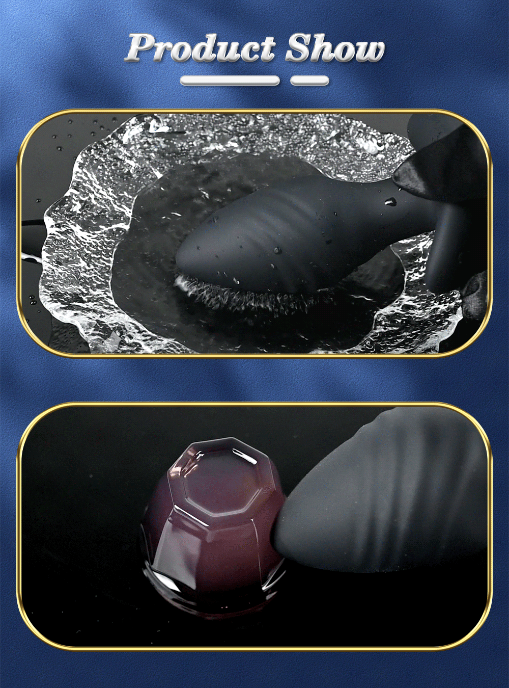 APP Bluetooth Control Anal Plug Vibrator Gay Anal Toy Butt Plug Stimulator Masturbation Tool Penetration Anal Vibrator Man Women