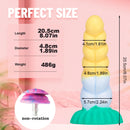 FREDORCH Silicone Anal Dildos for Vac-u-Lock Sex Machine Animal dildos Realistic Adult Masturbation big Horse Dildo No rotation