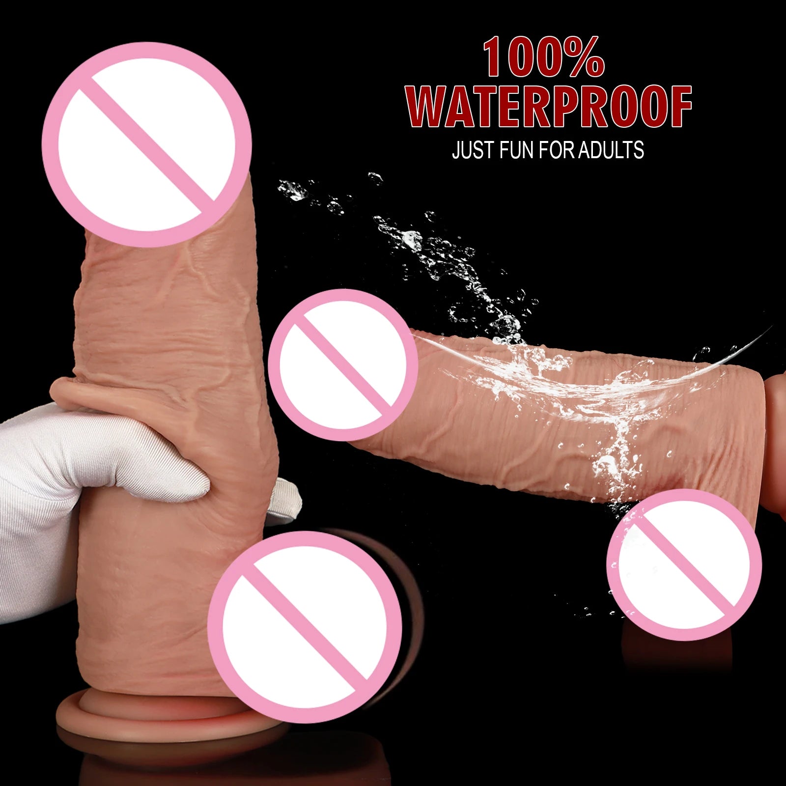 Realistic Penis Big Dildo Erotic Sexy Toys for Women Silicone Lesbian Vaginal G-Spot Masturbators Penis Suction Cup Thick Dick18
