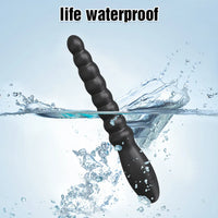 Silicone Anal Beads Vibrator Male Prostate Massager Anal Plug For Woman Men Vibrating Masturbation Anal Dilator Adult Sex Toys