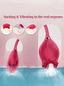 Rose Vibrator Egg For Women Clitoris Suction Stimul Nipple Vagina Sucker Dildo Masturbators Sex Toys For Adults 18 Masturbator
