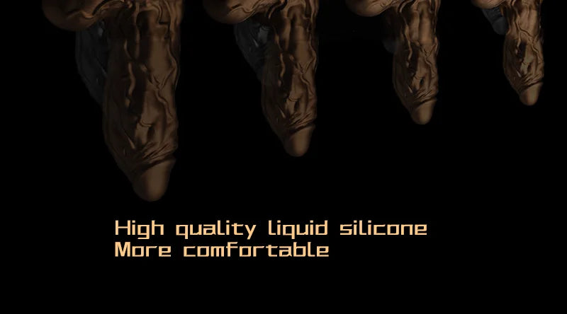 JYBL Warrior Platinum Soft Plug Dildos Silicone Sex Toys for Couples Unisex Phthalate-Free Vibrating