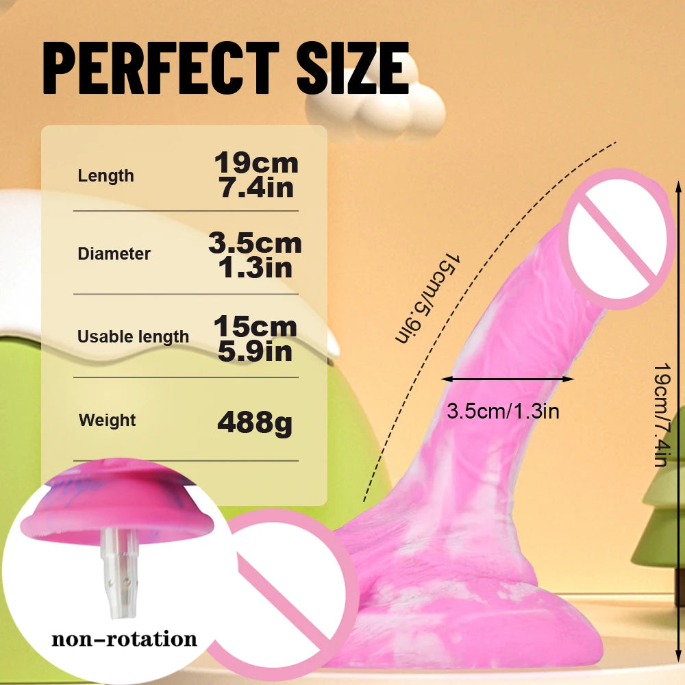 FREDORCH Silicone Anal Dildos for Vac-u-Lock Sex Machine Animal dildos Realistic Adult Masturbation big Horse Dildo No rotation