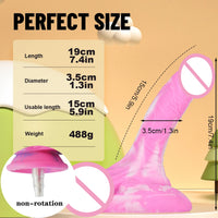 FREDORCH Silicone Anal Dildos for Vac-u-Lock Sex Machine Animal dildos Realistic Adult Masturbation big Horse Dildo No rotation