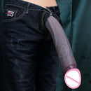 Realistic Soft Fake Penis 14 Inches Long Double Silicone Dildo Male Genitals Masturbation Suction Cup Cock Woman Anal Sex Toy