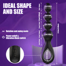 360° Rotation Anal Beads  Vibrating Butt Plug Vibrator Male Prostate Massager Anal Plug Stimulator Sex Toys for Women Men