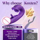 Redshark Remote Control G-Spot Vibrator for Women 7 Flapping & 5 Licking Sucking Modes USB Powered Dildo Sex Toy