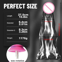 FREDORCH Silicone Anal Dildos for Vac-u-Lock Sex Machine Animal dildos Realistic Adult Masturbation big Horse Dildo No rotation