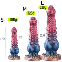 S/M/L Tentacle Anal Dildo Thick Silicone Monster Dildo Huge Penis Fake Dick Alien Dildo With Suction Cup Sex Toys For Women Men