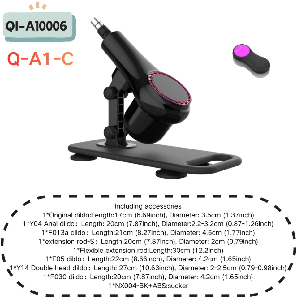 ROUGH BEAST NEW Automatic Wireless Sex Machine for Woman.Remote Control Sex Toys,Adult Dildo Vibrator,Adjustable Stretch