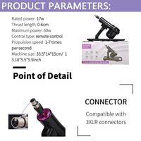 ROUGH BEAST NEW Automatic Wireless Sex Machine for Woman.Remote Control Sex Toys,Adult Dildo Vibrator,Adjustable Stretch