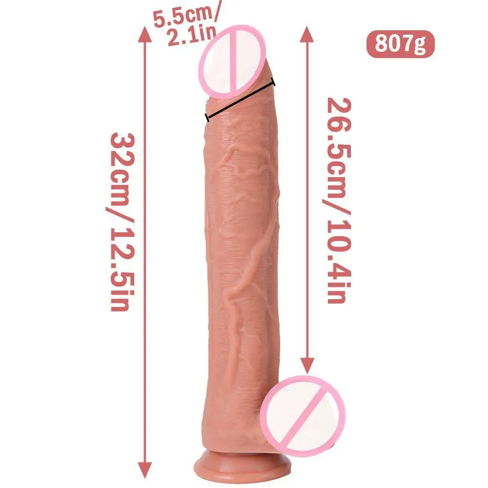 Oversized Realistic Dildo Huge Penis Penetration Anal Sex Toys for Women Masturbation Soft Dick Dildos Sexy Adult Sex Toy Gay
