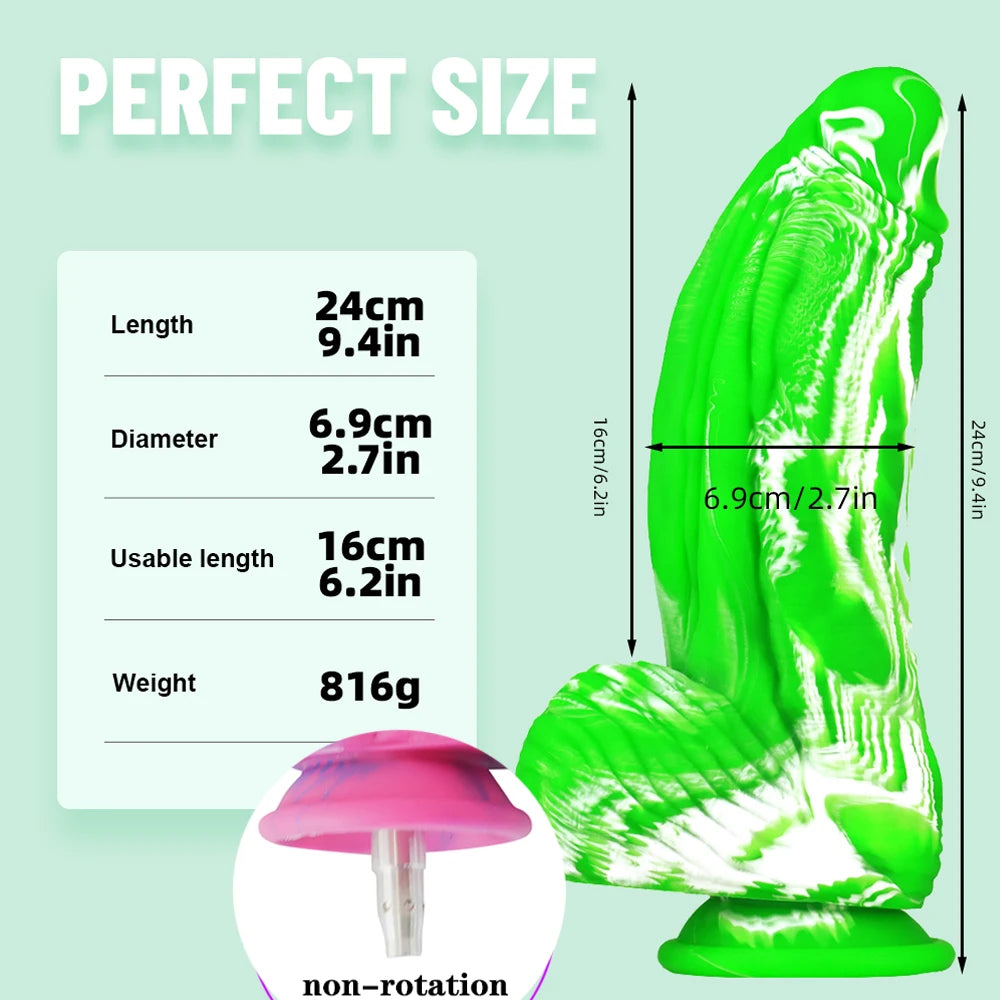 FREDORCH Silicone Anal Dildos for Vac-u-Lock Sex Machine Animal dildos Realistic Adult Masturbation big Horse Dildo No rotation