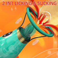1pc Powerful Sucking Vibrators for Women Sucker Oral Vacuum Clitoris Nipple Stimulator Massager Goods for Adults 18 Sex Toys