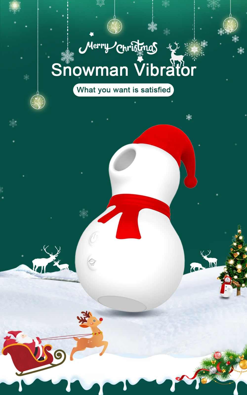 Clit Sucker Vibrator for Women Clitoris Nipples Stimulator Sucking Female Masturbator Christmas Gift Sex Toy for Women 18+