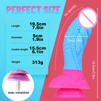 FREDORCH Silicone Anal Dildos for Vac-u-Lock Sex Machine Animal dildos Realistic Adult Masturbation big Horse Dildo No rotation
